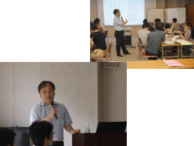 第8回診断推論セミナーで講演する講師と参加者の様子。議論を重ねながら診断に近づく場面。