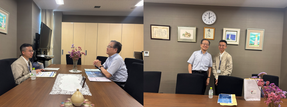 放射線医学県民健康管理センター訪問の様子