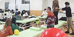 保健科学部の様子