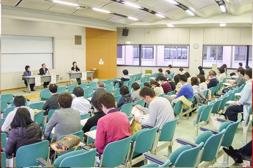 精神看護学セミナーのイベント会場の風景。