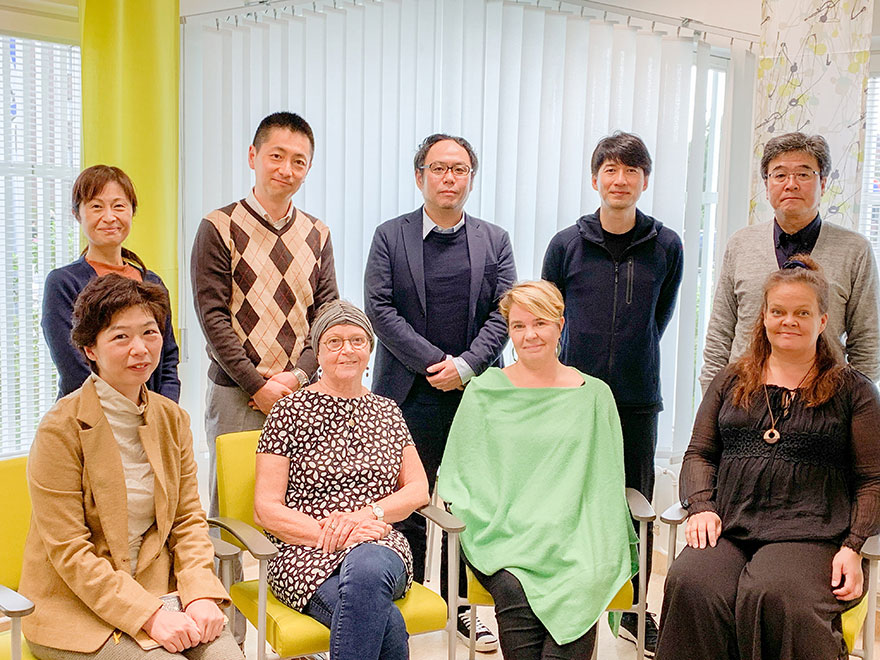 フィンランドでの集合写真