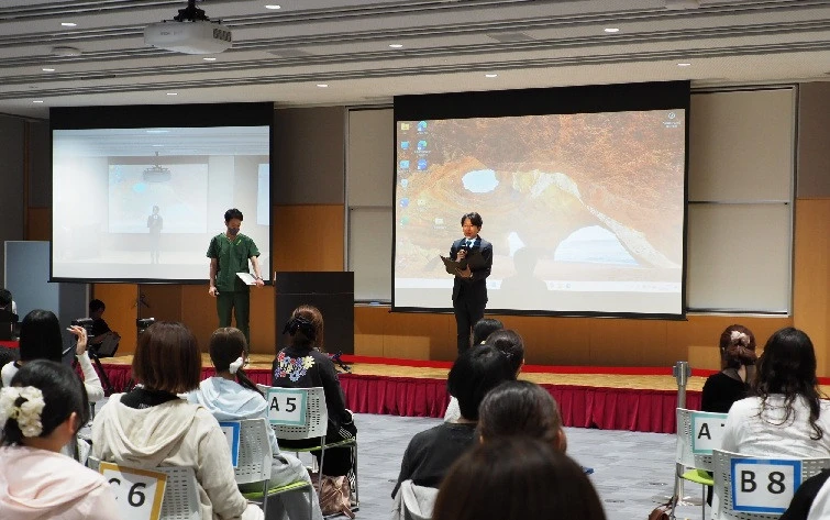五百川学部長による挨拶