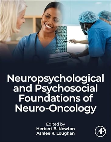 神経腫瘍学に関する書籍『Neuropsychological and Psychosocial Foundations of Neuro-Oncology』の表紙画像。著者や医療従事者が関与する内容を示唆。