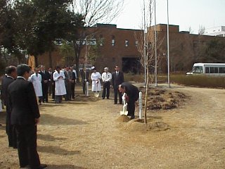 Photo: Afforestation in Commemoration of Retirement.