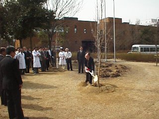 Photo: Afforestation in Commemoration of Retirement.
