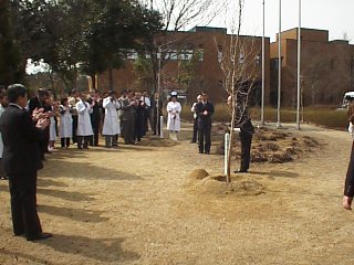 Photo: Afforestation in Commemoration of Retirement.