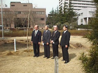 Photo: Afforestation in Commemoration of Retirement.