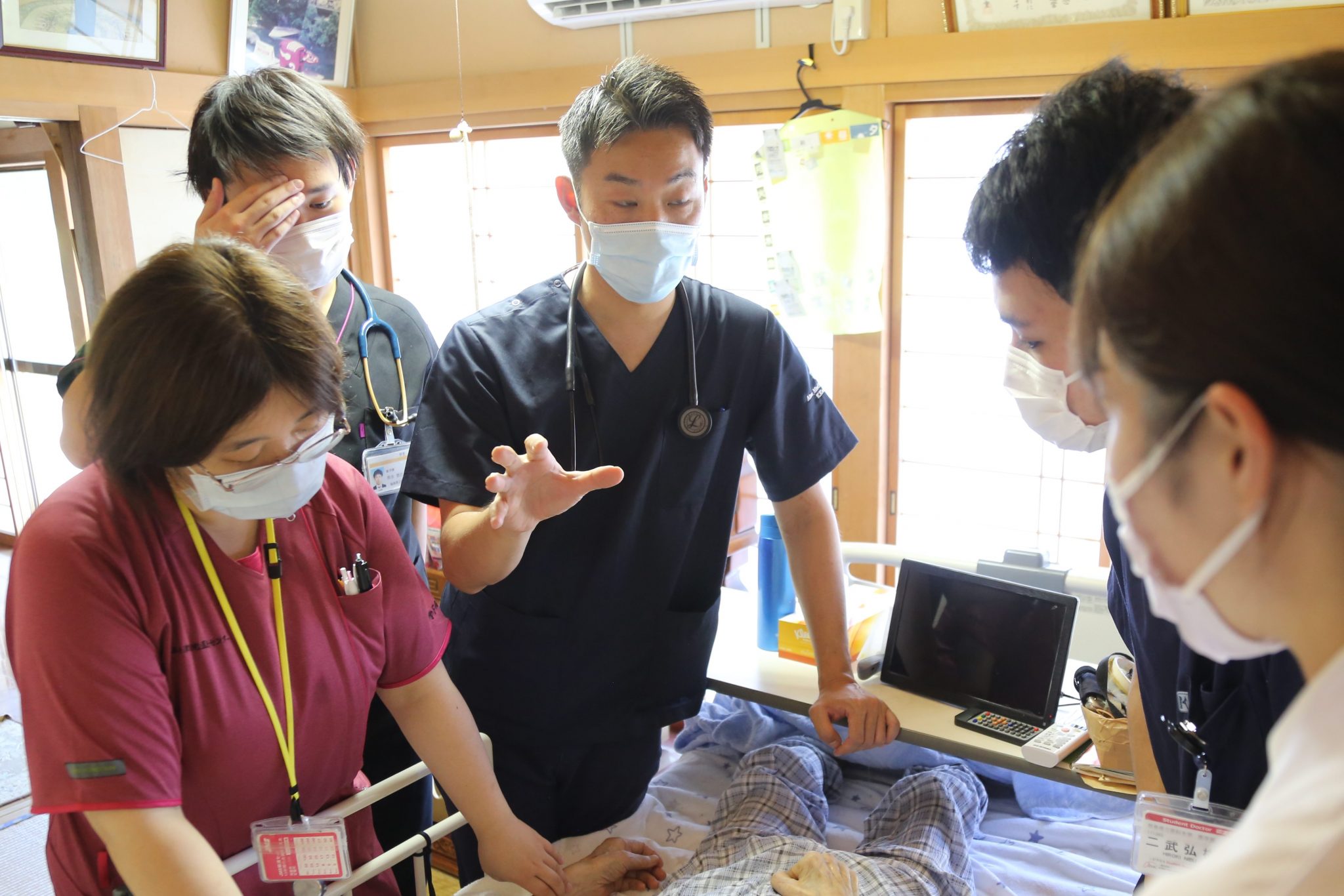 写真：体験企画「夏の学校」の様子