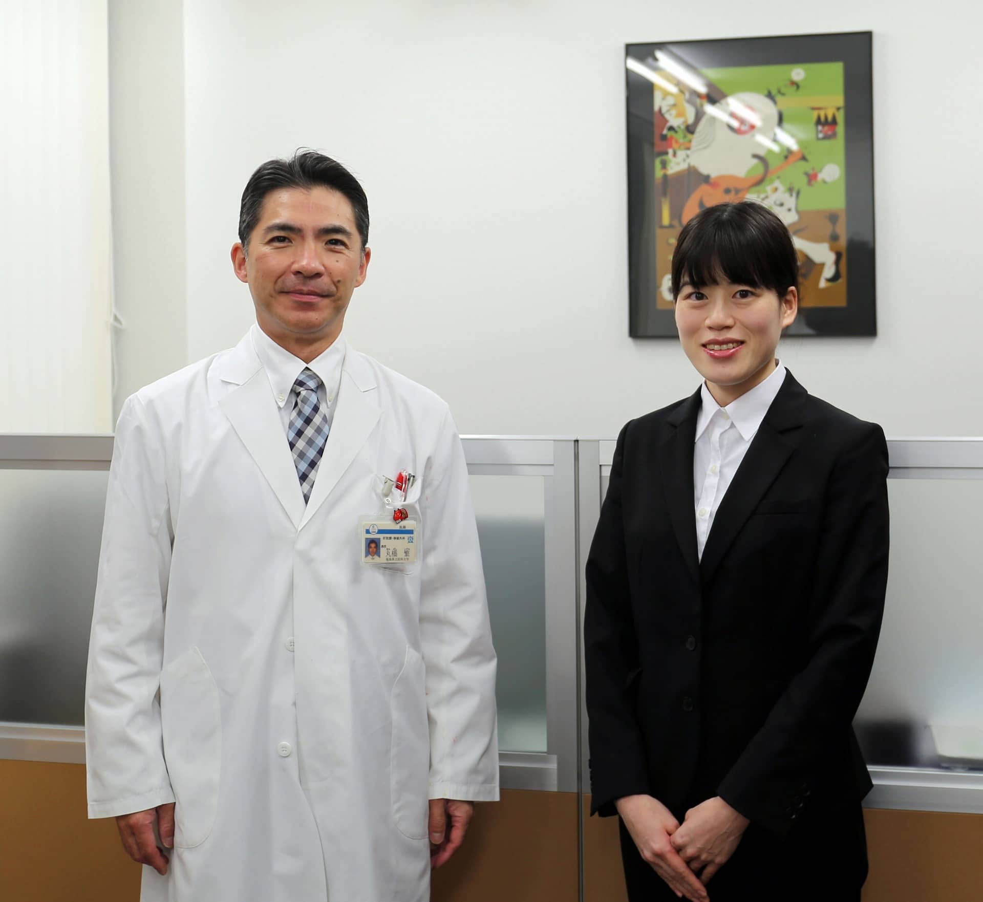 管野由佳 先生の入局決定