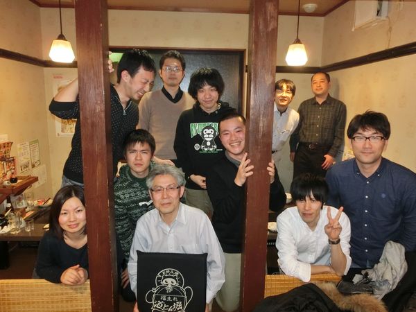 打ち上げの集合写真