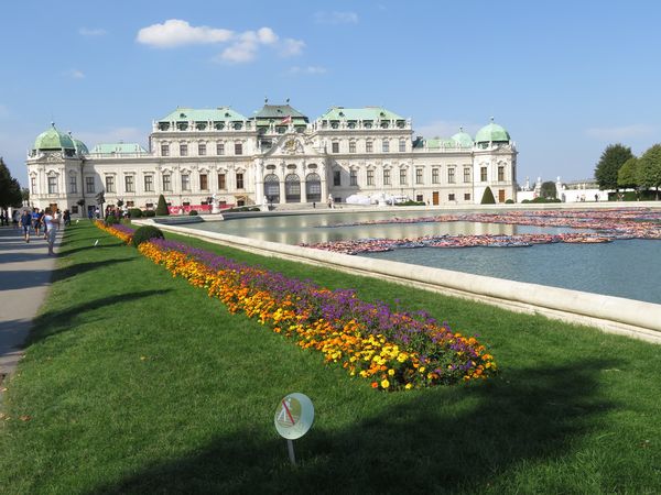 ベルヴェデール宮殿の写真。