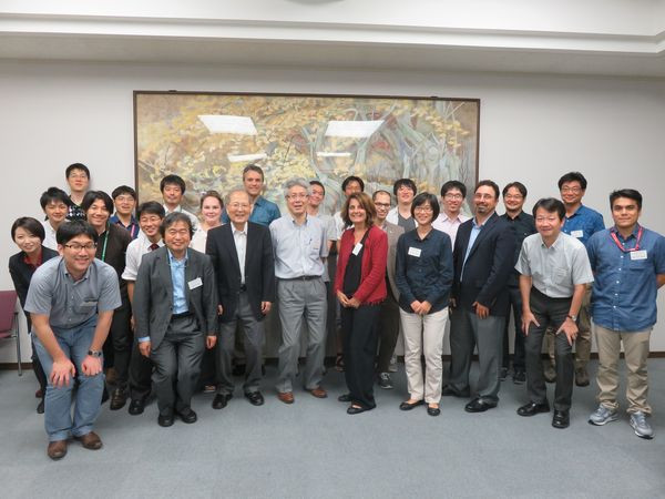 ワークショップ後の記念写真。