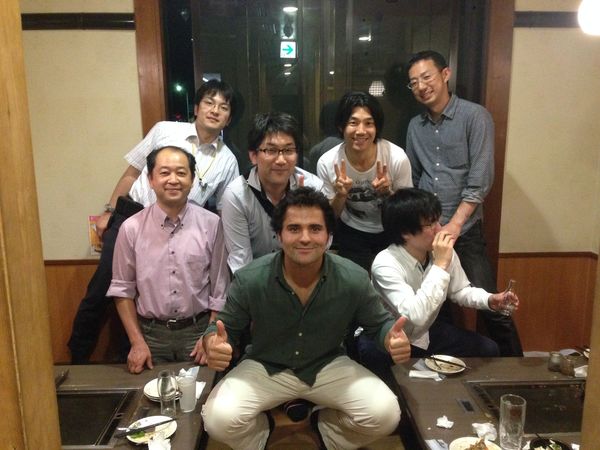 Diego Sucunza Guibertさんとの記念写真。