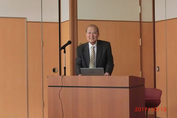 木村實先生の写真。