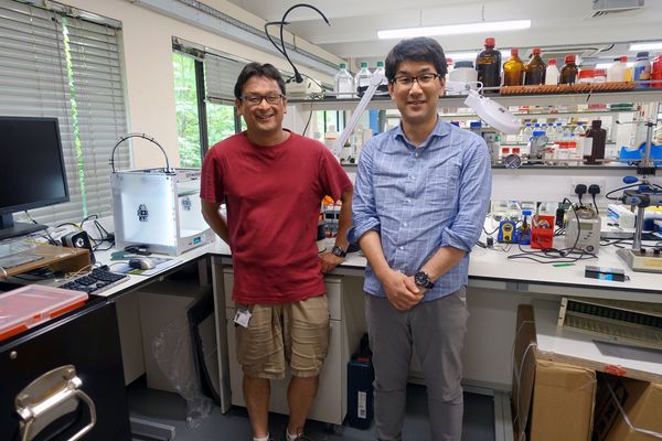 Koya博士との記念写真。