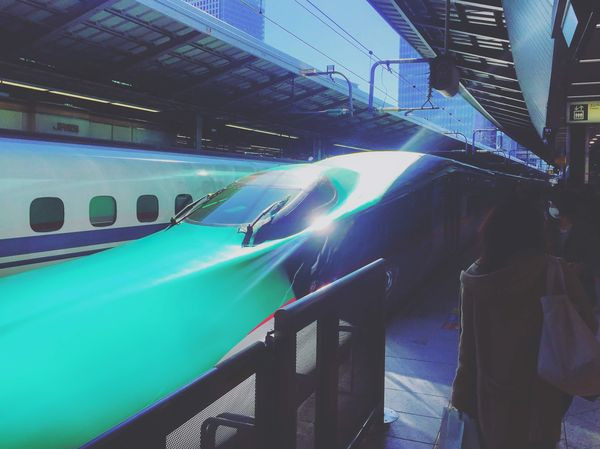 東北新幹線の写真。