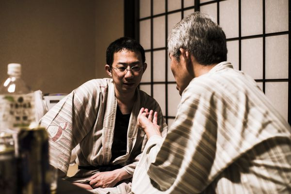 ミッドナイトディスカッションの一場面。