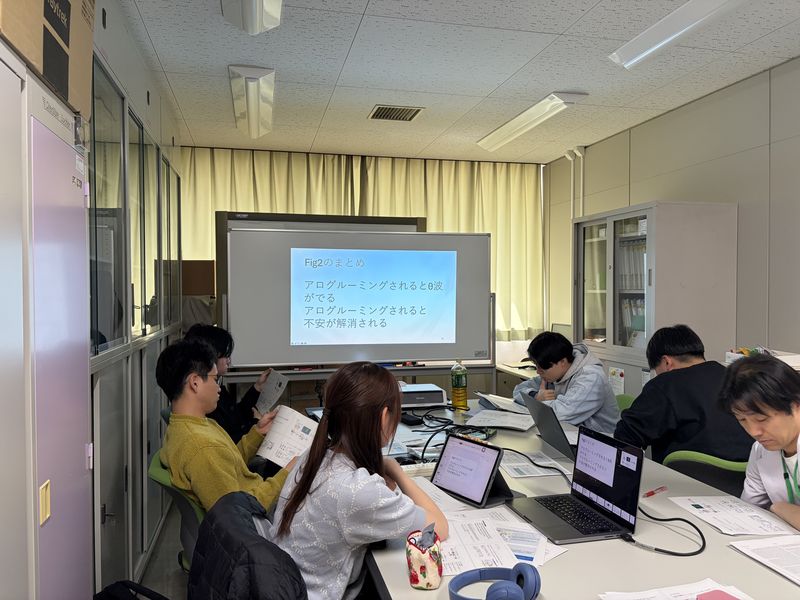 論文セミナーの一コマ