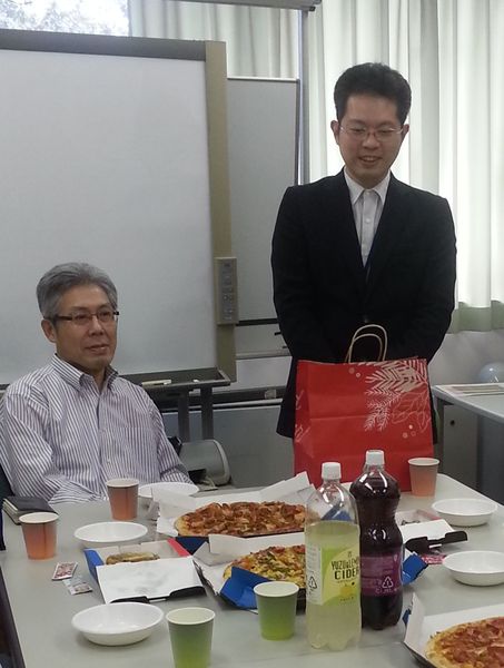 小林先生と吉岡さん。
