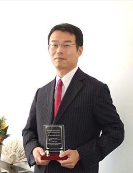 第５回臨床薬理研究振興財団研究大賞を受賞した小島祥敬氏。