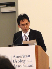 AUA annual meeting 2016登壇中の様子。