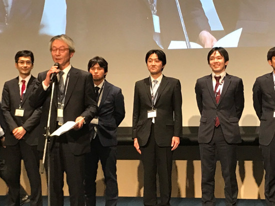 第107回日本泌尿器科学会総会総会賞受賞会場の様子。