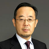 Portrait of Shigehira Saji, Chairman of the Department of Medical Oncology at Fukushima Medical University.