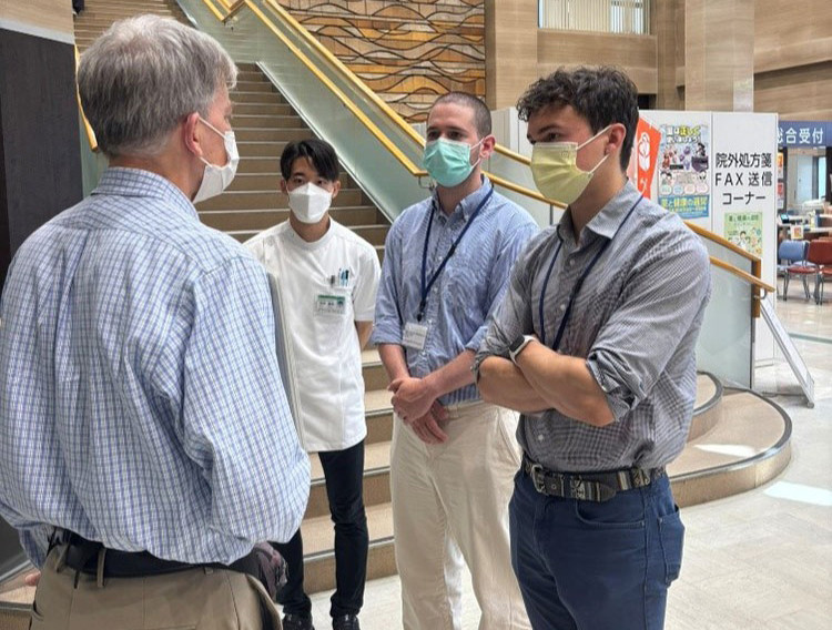 Professor Kenneth Nollet (front)