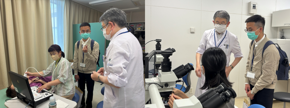 Visit to the Thyroid Examination Room at the Radiation Medical Science Center for the Fukushima Health Management Survey