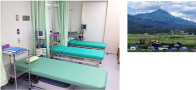 写真：外来輸血スペース