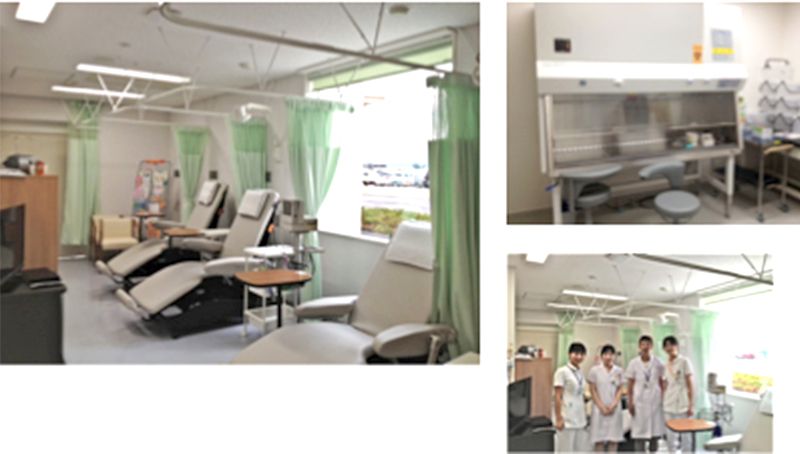 写真：外来化学療法室