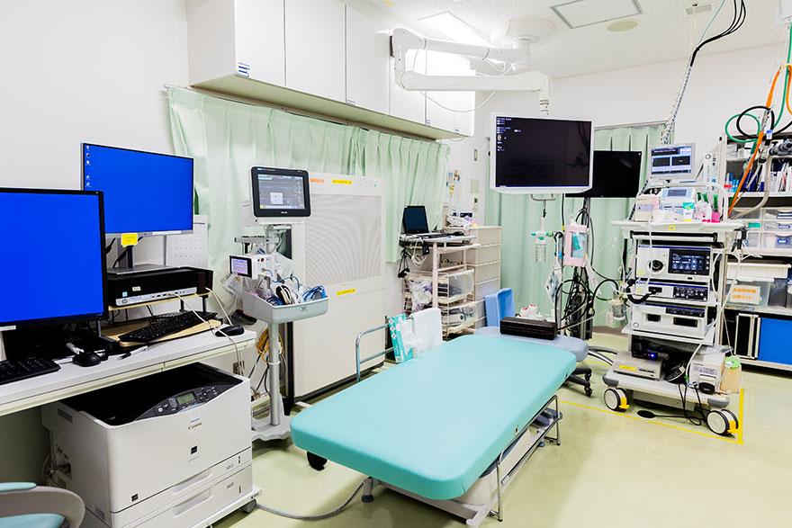 最先端内視鏡診断治療センター。
