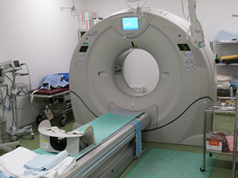 CTの室内様子。