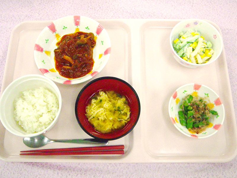 選択食 例3のメニュー写真。