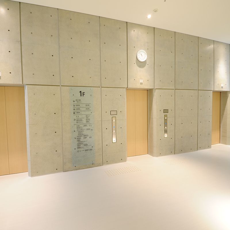 エレベーターの写真。