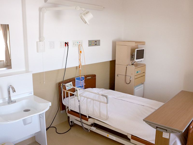 病室内の様子②の写真。