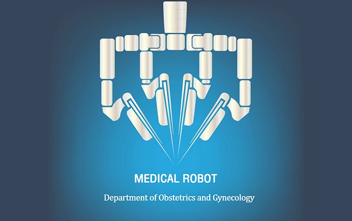 婦人科のロゴイメージ図。