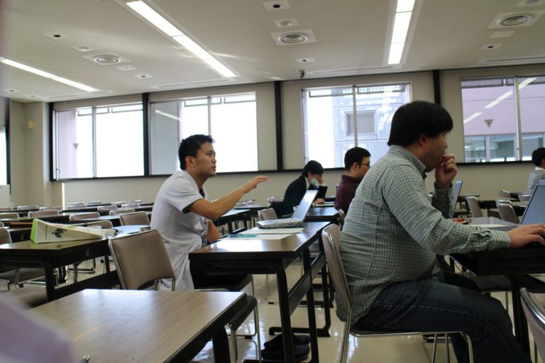 ワークショップ受講者の皆様の様子
