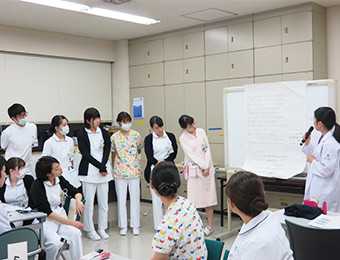 演習中の風景。