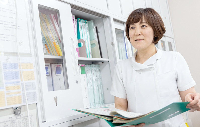 感染管理認定看護師の写真。