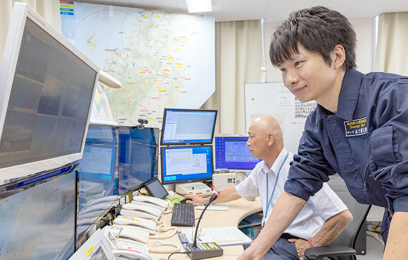 救急看護認定看護師の写真。