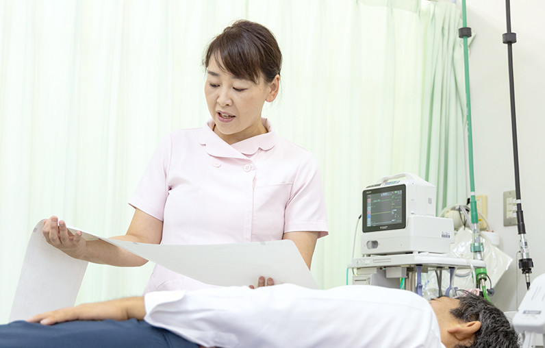 慢性心不全認定看護師の写真。