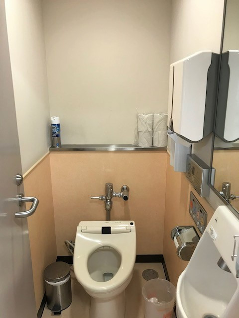 トイレ内の写真。