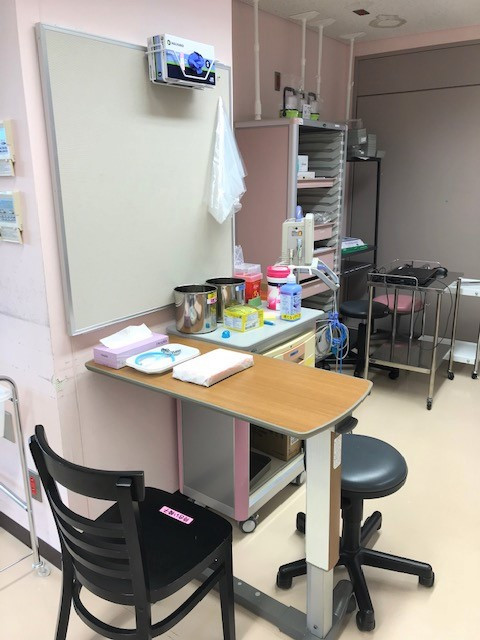 ナースステーションの写真。
