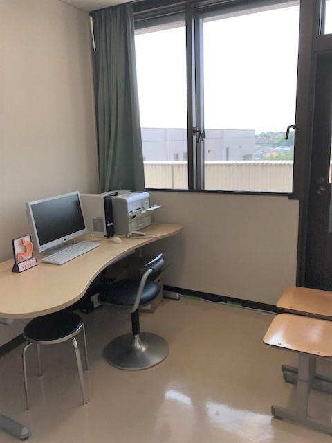 面談室の写真。