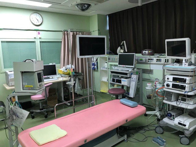 内視鏡診療室3の写真。