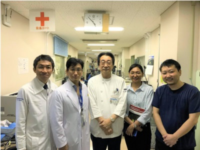 EIS見学にて参加者たちとの記念写真。