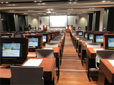 医療機器開発促進セミナー会場の様子。