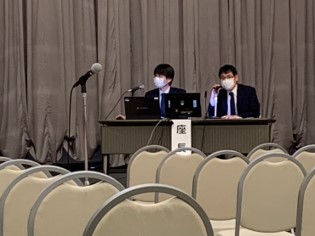 第169回日本消化器病学会東北支部例会会場内の様子。
