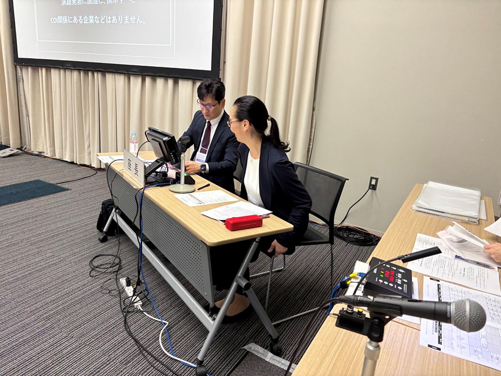 第45回日本肝臓学会東部会会場の様子。
